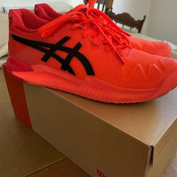 ASICS Women`s Rush Pro size 8-1/2 - Picture 3 of 7